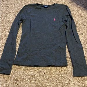 Gray long sleeved top - Ralph Lauren Sport